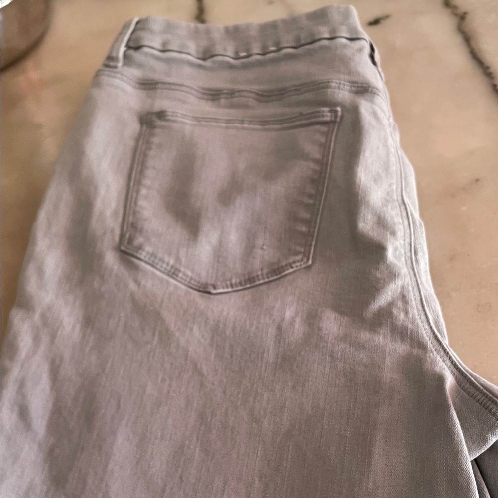Chico's Light Gray Women Jeans